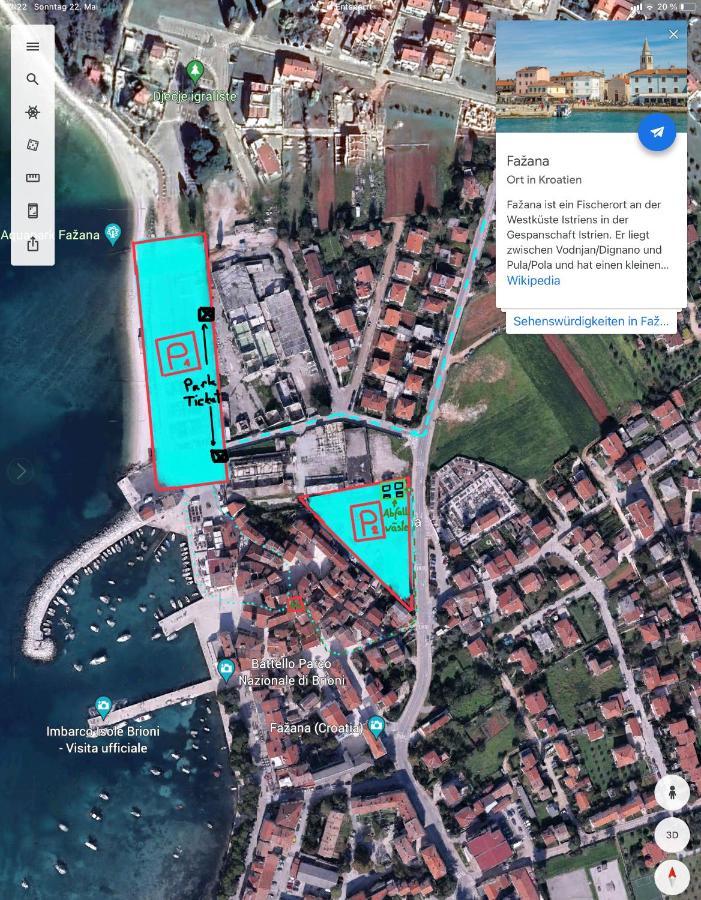 Istrian Stone House In The Heart Of The Beautiful Fishing Village Fazana - Only Few Steps From The Sea And The Wonderful Beach - Incl Plasma-Quad-Plus-Filter Against C O V I D Zewnętrze zdjęcie